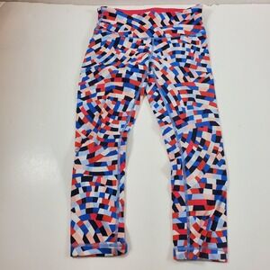 lululemon women leggings cropped capoeira wunder under 6